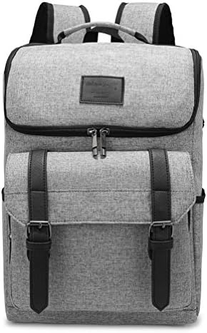 Laptop Backpack College School Bookbag Lightweight Travel Backpack - Grey