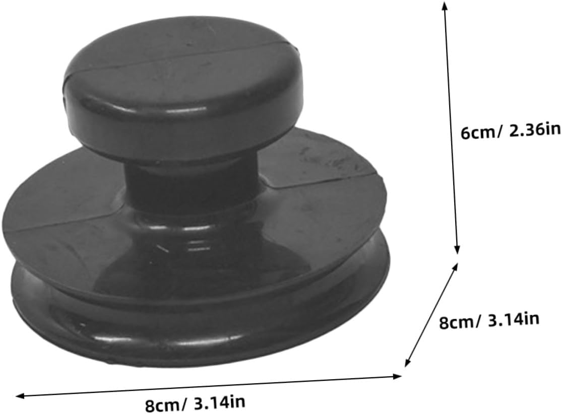 VICASKY 3pcs Meditation Bowl Lifting Handle Sound Bowl Suction Cups Strong Suction Power Easy Install for Singing