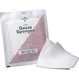 Medline Sterile 100% Cotton Woven Gauze Sponges, 3