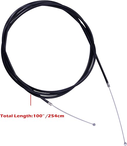 Miniatura 2 de Cable de acelerador de 100 pulgadas para CT200U Mini Baja MB165 196cc 5.5hp MB200 200cc 6.5hp Pit Bike Heat Warrior MOTOVOX MBX10 MBX11 piezas