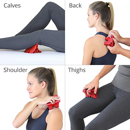 Davinci Tool Firm Neck, Shoulder & Back Pain Relief - Tension Headache & Migraine Reliever, Occipital Release Tool