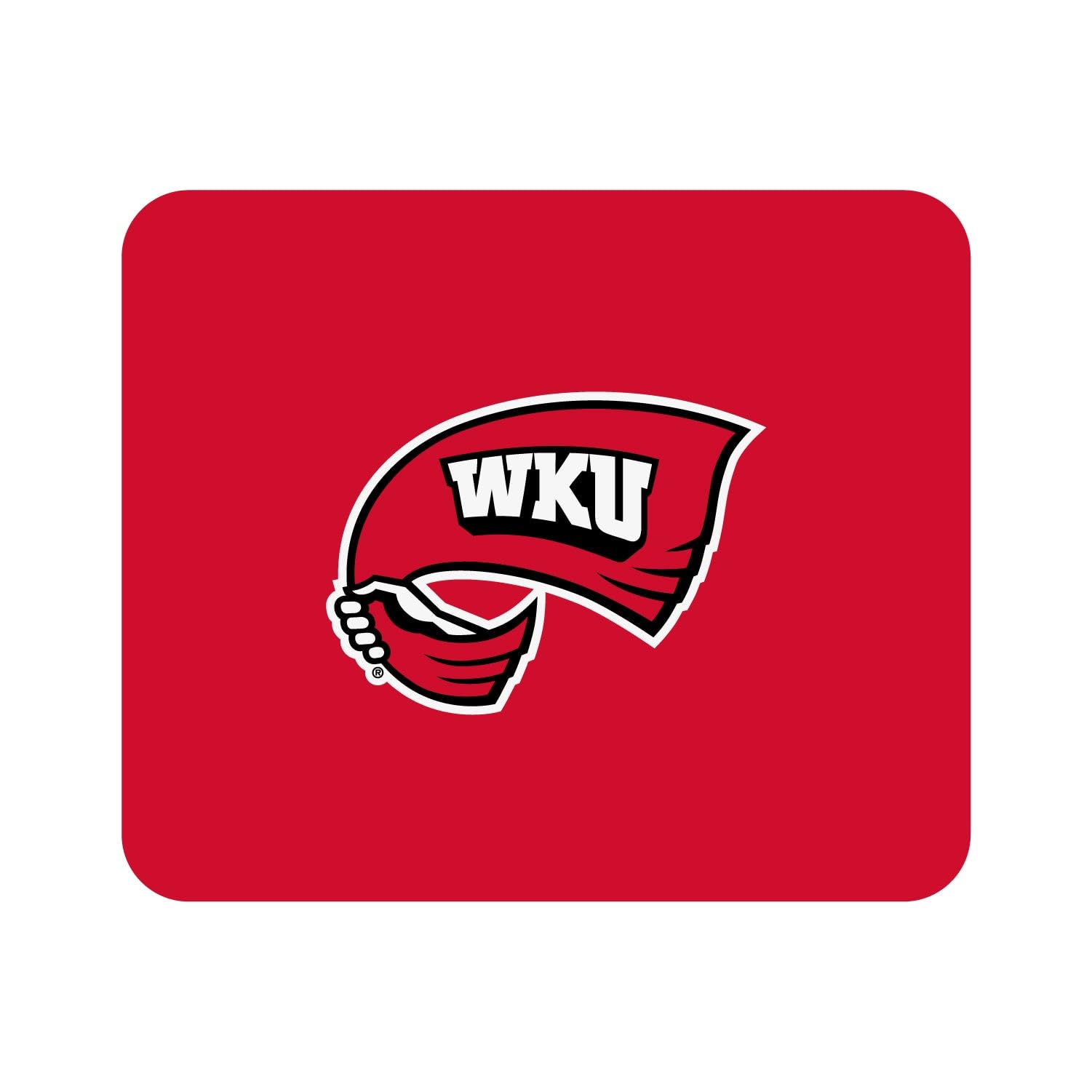 Mouse Pad, Fabric, Western Kentucky University Standard/Classic Red