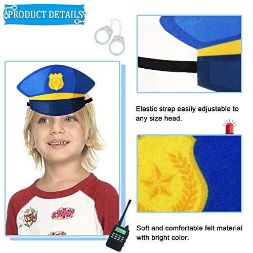 Irolewin Kids Fireman-Police-Doctor-Career-Day-Costume For Boys Girls Dress-Up Capes And Headbands As Role Play Party Favors (Red Blue White Yellow Green) #TOP6