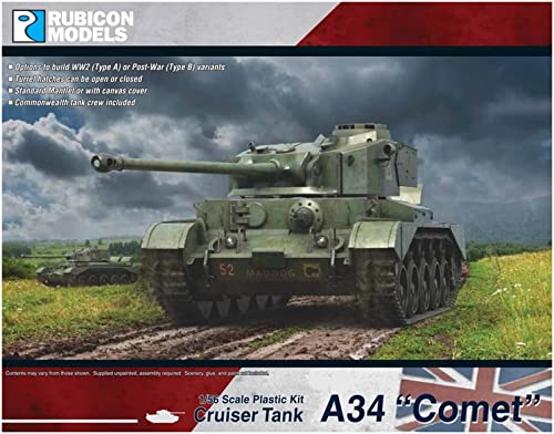 Modelo plástico British Army A34 Comet 1:56 miniatura 4