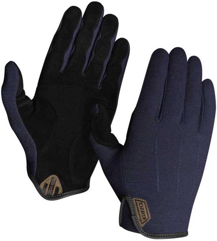 Giro D'Wool Mens Urban Cycling Gloves - Midnight Blue (2023), X-Large