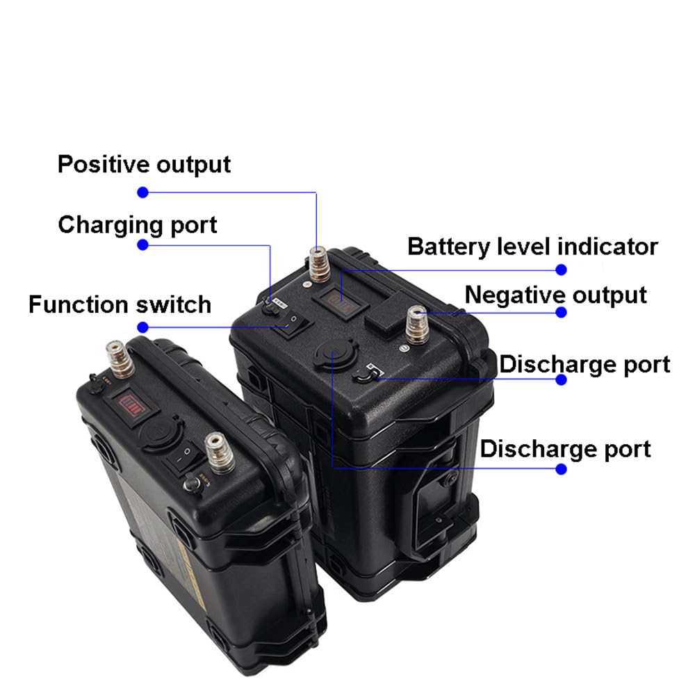 12v,150Ah, Batteria agli ioni di Litio per propulsione Marina 12V 24V 60Ah 80Ah 100Ah 120Ah 150Ah 200Ah Batteria per elica di propulsione per Barche da Pesca all'aperto