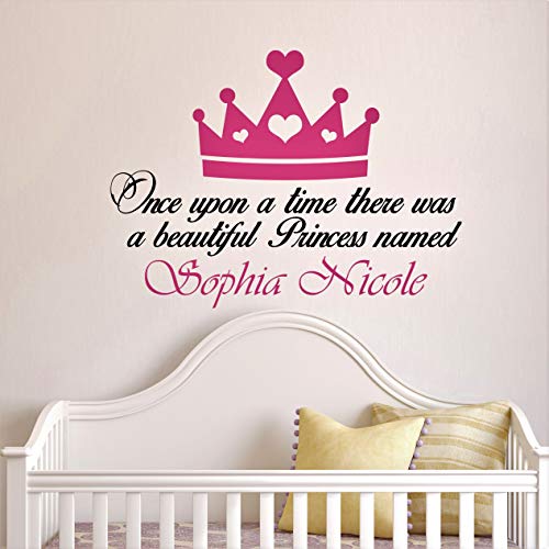 Vinilo decorativo princesa 22 x 30 pulgadas