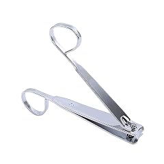 PULABO Grip Nail Clipper 360-Degree Rotating Head Scissor Grip Toenail Clippers Stainless Steel Edge Fingernail Clipper Trumpet Corner