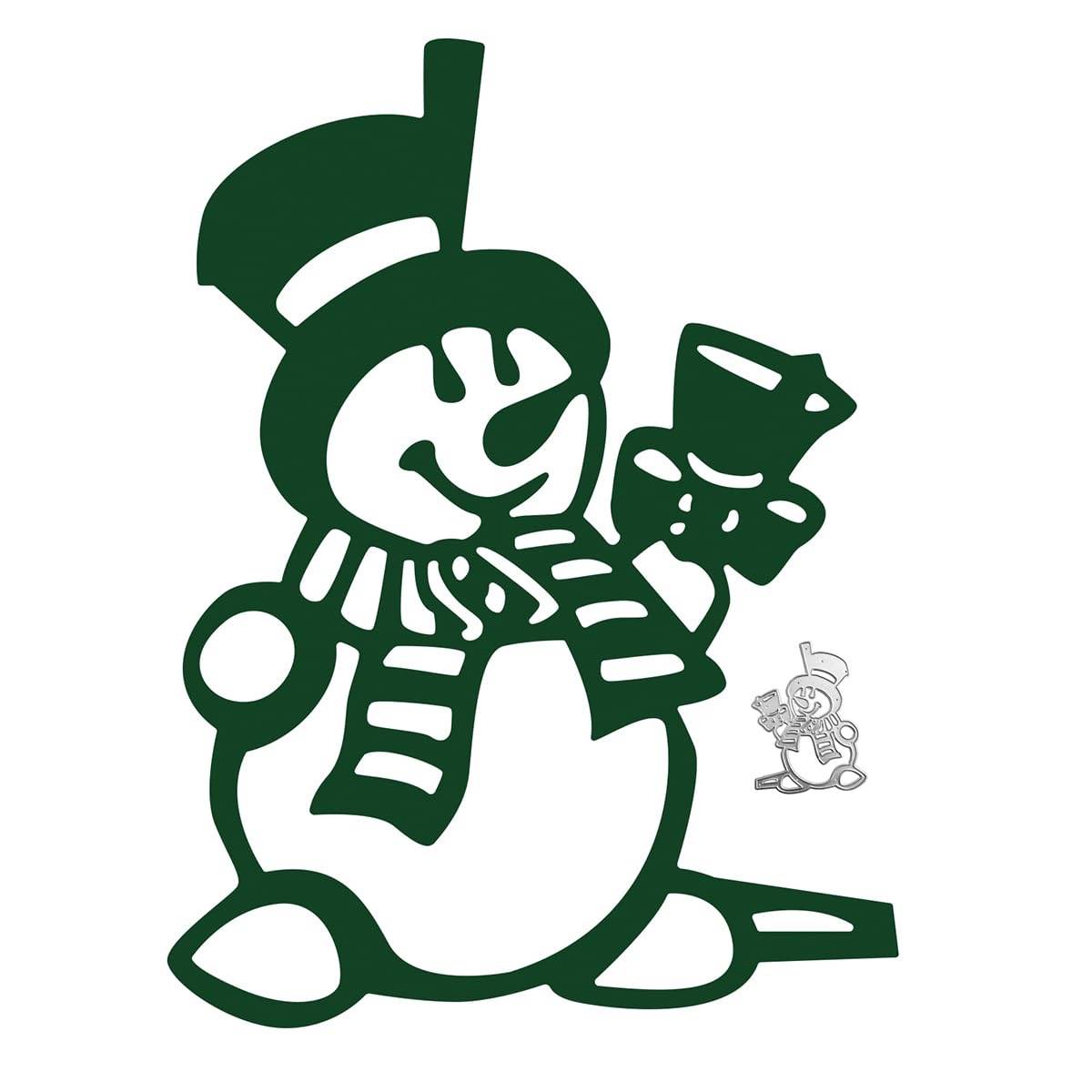 Snowman Metal Die Cuts, Cutting Dies for Card Making Clearance, Embossing Dies for Scrapbooking, DIY Album Paper Cards Decoration