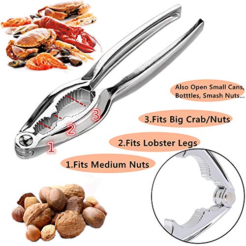 Seafood Crackers Tools Nutcrackers Tools, Crab Nut Lobster Crackers Opener Shellfish Lobster Leg Sheller Kitchen Kits Pack Of 9… #TOP3