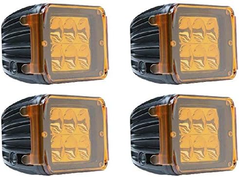Industries 20193 Dually/D2 Amber Protective Polycarbonate Cover (4)