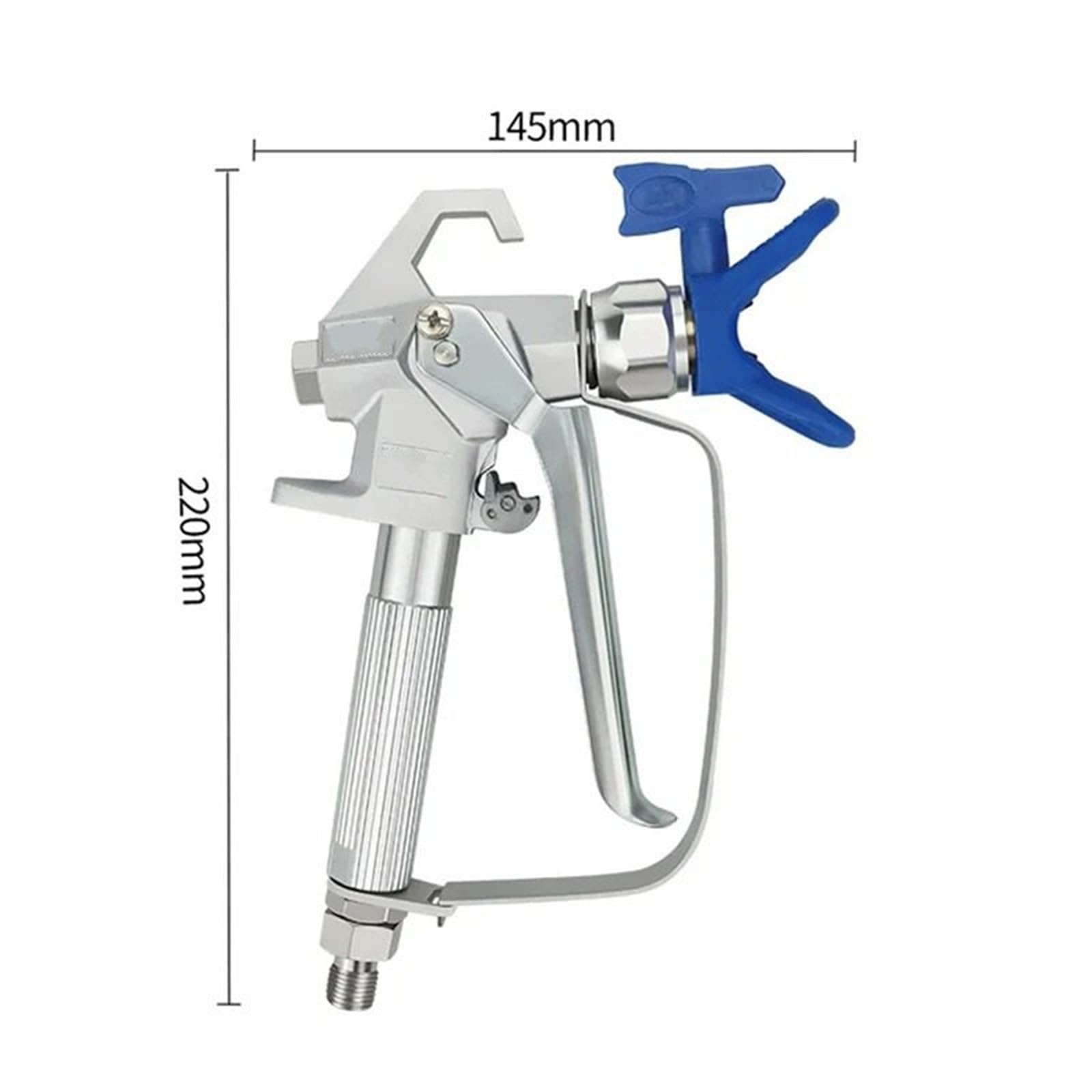 Pulverizador Eléctrico Pistola para Pintar sin Aire de Alta presión con Boquilla de 517 Puntas, pulverizador con Bomba, máquina de pulverización sin Aire(1PC Spray Gun)