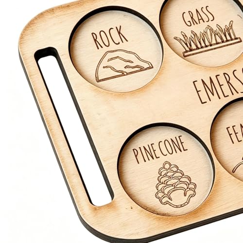 Juego de caza del tesoro de madera el regalo ideal para explorar en el césped 7