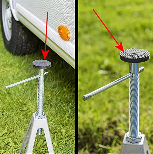 ProPlus 360801AC01 Schutzkappen Kunststoff Set von 4 Stück für Set Stützbock 360801/360803