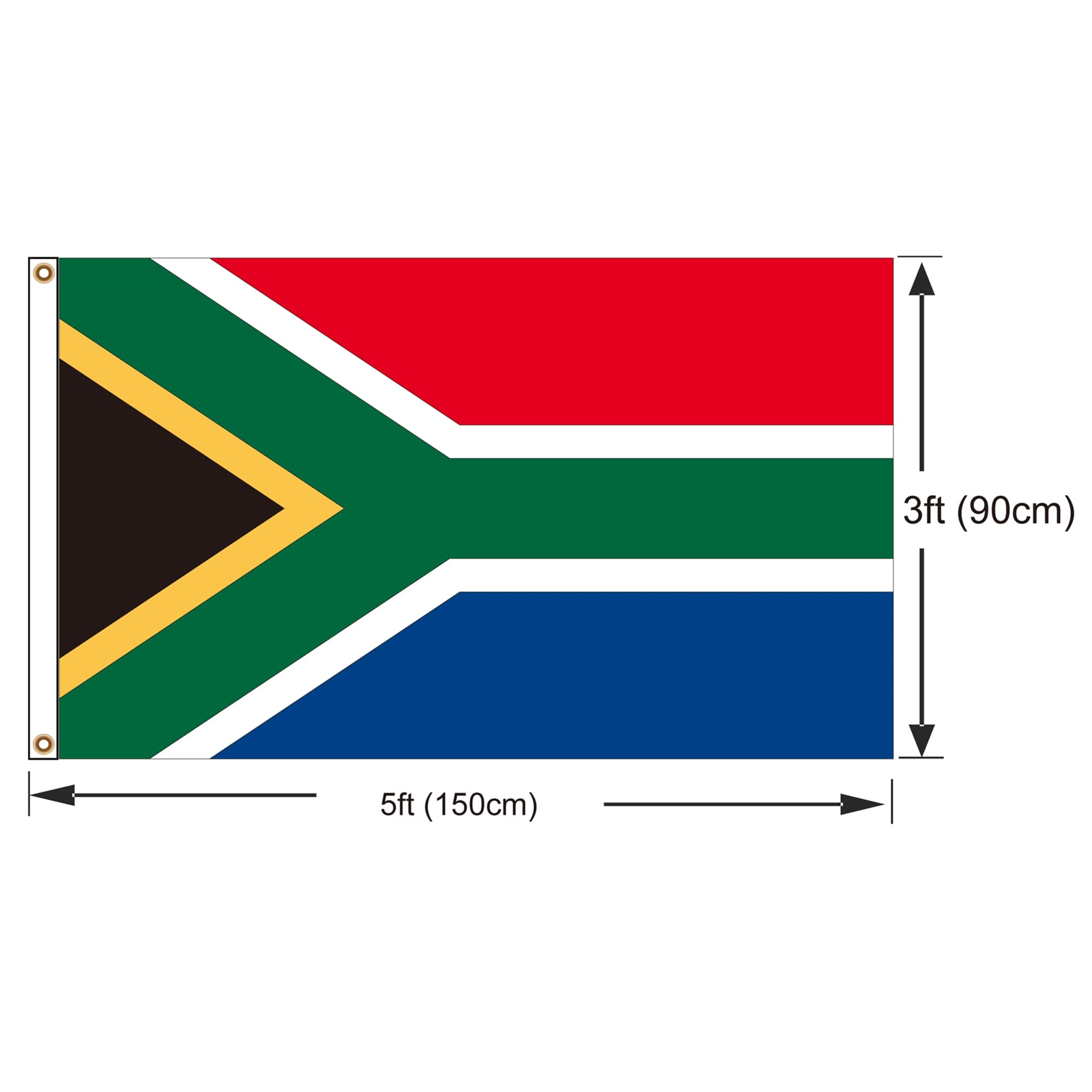 PinkDisplay NATO Flagge 90x150cm - Polyester Flagge Mit Messingösen