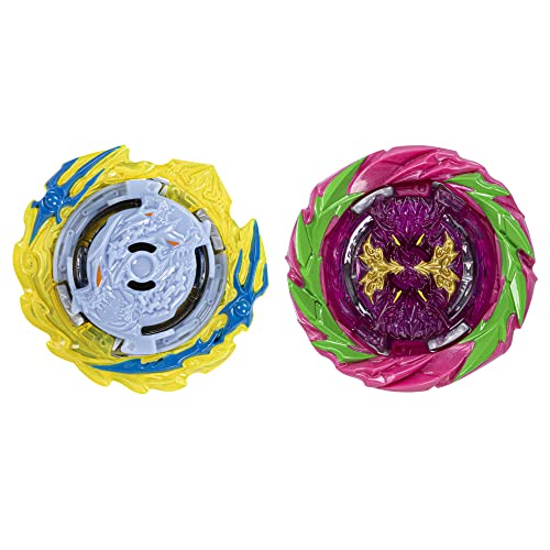 Beyblade Burst QuadStrike Dual Pack, Pack of 2 Competition Spinners Fierce Bazilisk B8 and Hydra Kerbeus K8 - Image 2