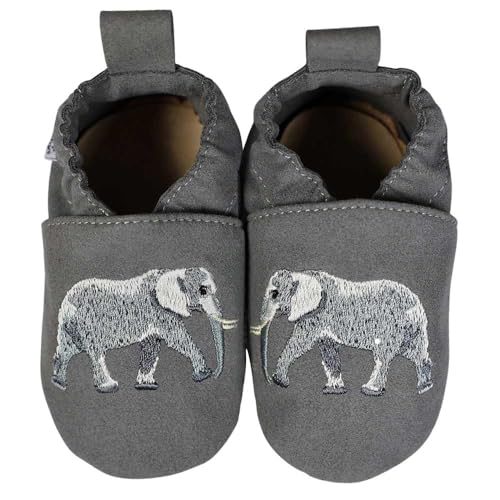 HOBEA-Germany Kinderschuhe RecyStep Elefant grau 20/21 (12-18...