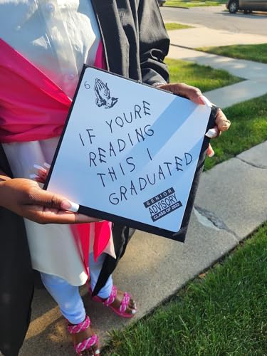 Image of Tassel Toppers If Youre Reading This Grad Cap Decorated Grad Caps
