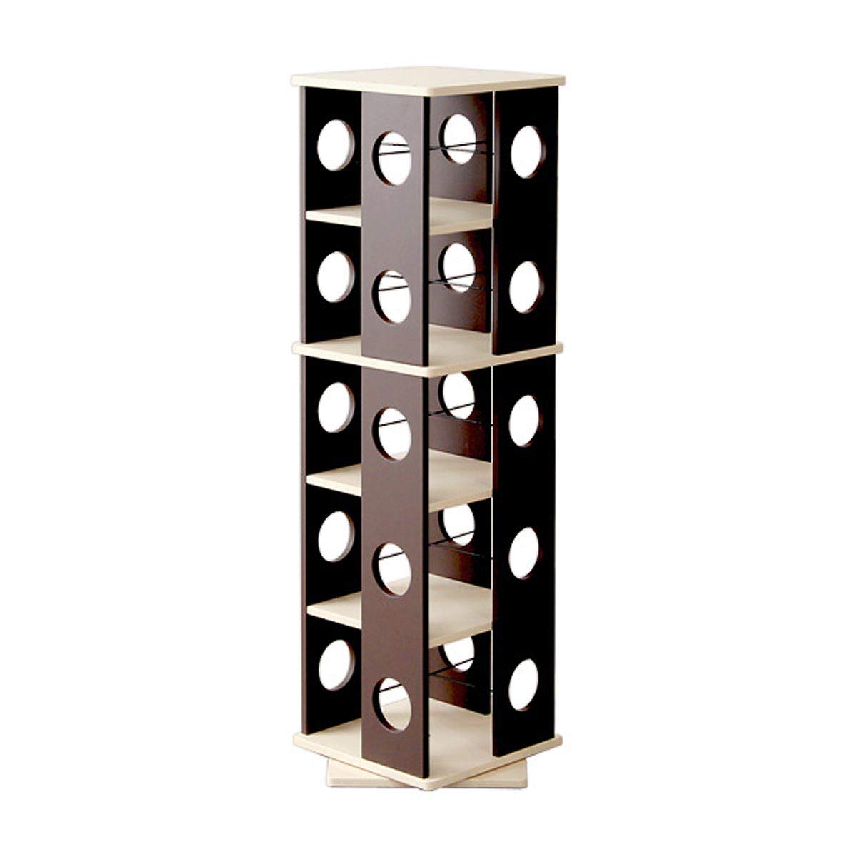 Amazon｜回転式の本棚！回転コミックラック（5段タイプ）【SWK-5