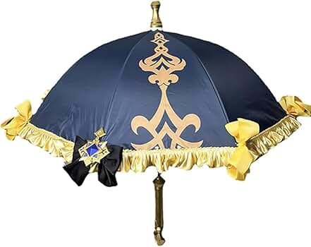 ナヴィア　傘　コスプレ Amazon.co.jp: 原神 げんしん ナヴィア 傘 コスプレ 道具 晴雨傘