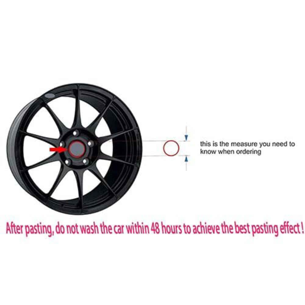 ABS kołpaki na koła samochodowe naklejki do Volvo C30 C40 V40 S60 S90 C70 XC40 56 mm, trwałe kołpaki z niestandardowym logo ochrona wodoodporne akcesoria samochodowe, normal-C