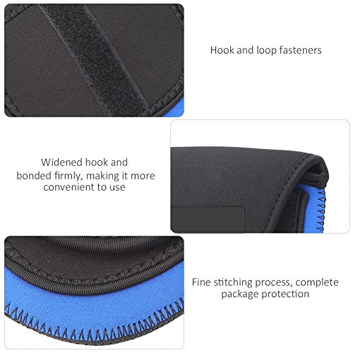 Fishing Reel Pouch, Fishing Reel Bag Fishing Reel Protective Case Pouch Fishing Bags BG-Y101(M) Diving, Black - Image 3