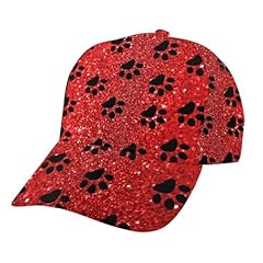 Red Glitter Dog Paws