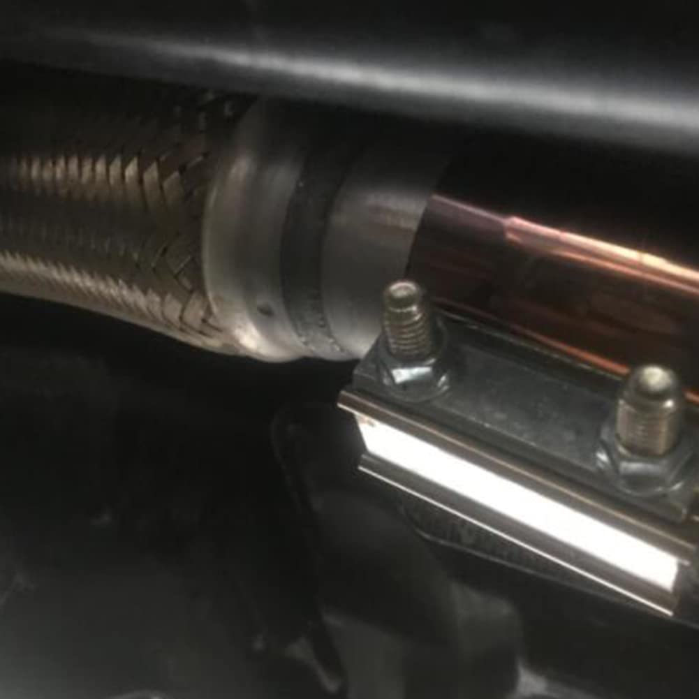 Terminale di Scarico Flessibile in Acciaio Inox a Doppia Treccia per Rimorchi, Progettato per Sistemi Motore