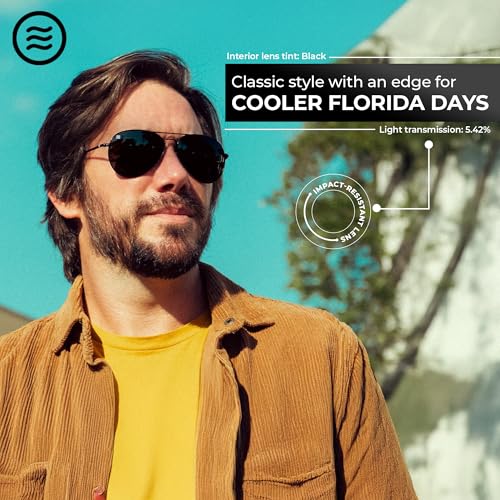 NEVEN Men's Polarized Sunglasses - UV 400 Protection Aviator Glasses - Designer Sunglasses for Outdoor Activities2