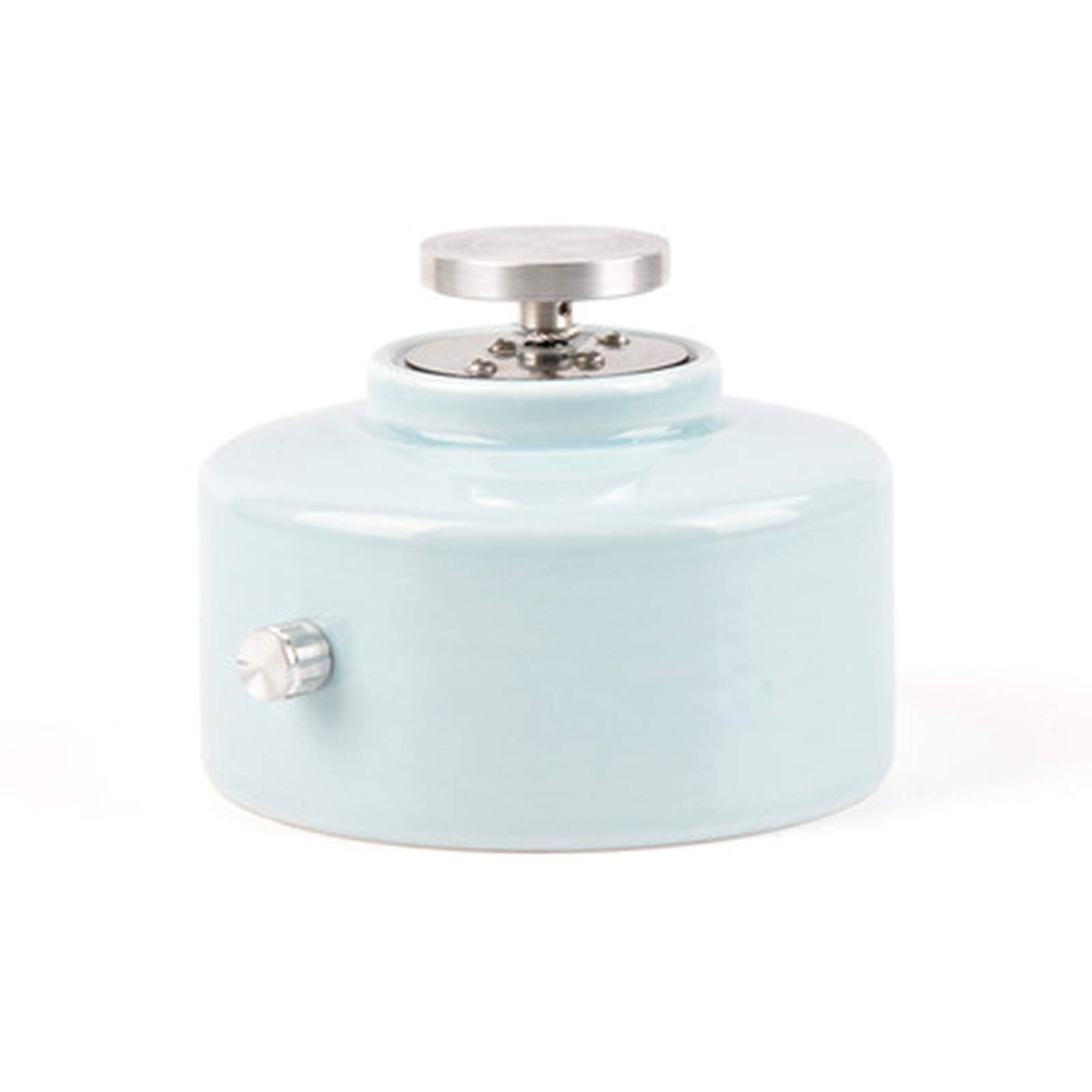 Mini Electric Pottery Wheel 4.5 cm Turntable Portable Ceramic Machine Variable Speed and Clockwise Rotation Suitable for Tray Adult and Children D (E)