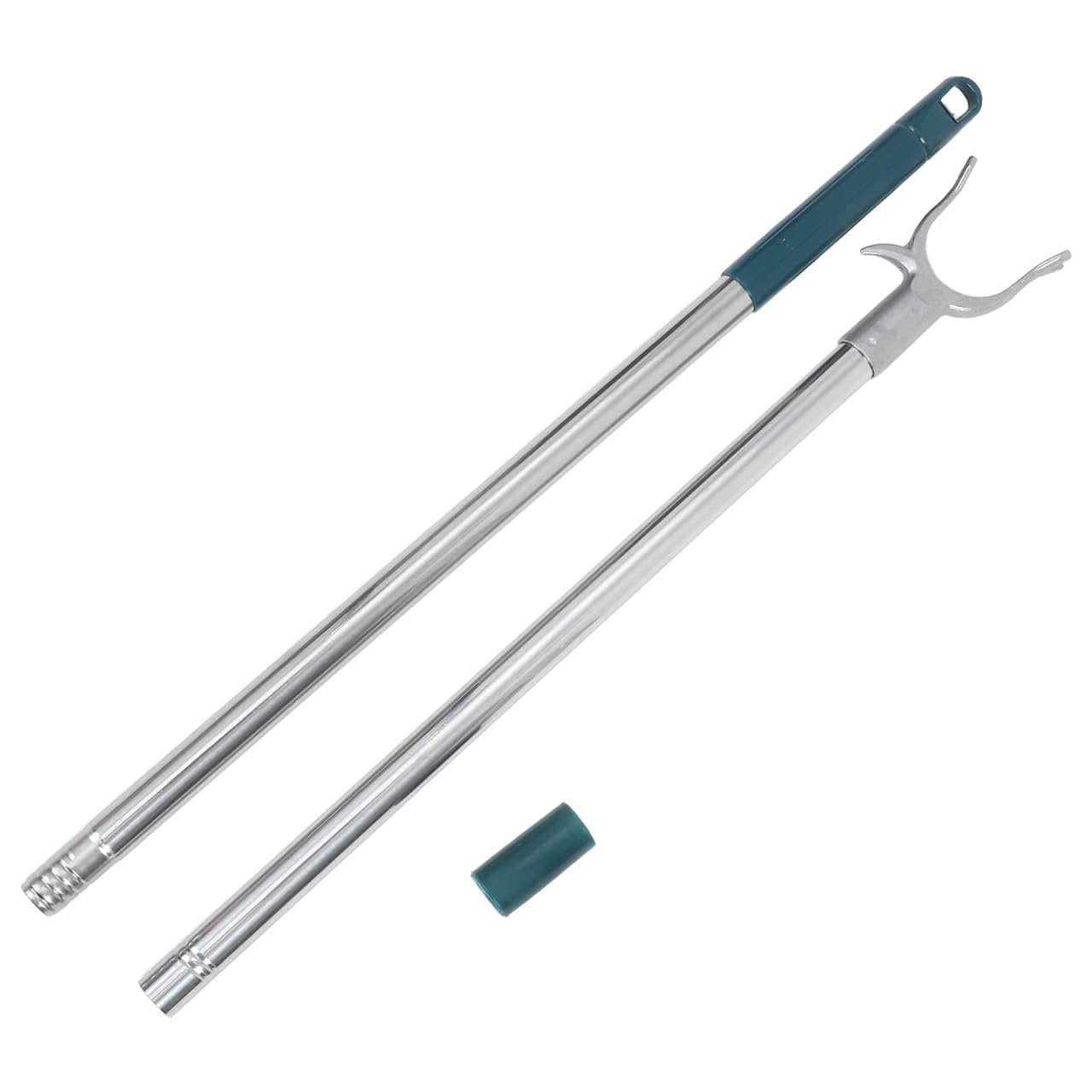 DOITOOL Retractable Clothesline Prop 37 Inch Clothes Reacher Pole with Hook Closet Reacher Coat Hanger Drying Dressing Clothes Hook Pole for Closet Shelf Ceiling