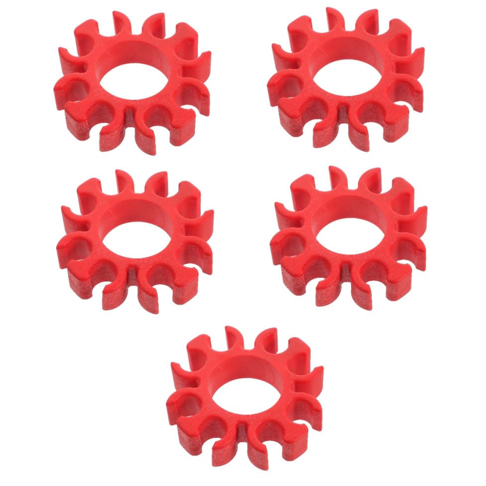 ibasenice 5pcs Drum Stick Holder Clip Silicone Clamp Útil para Bateristas miniatura 2