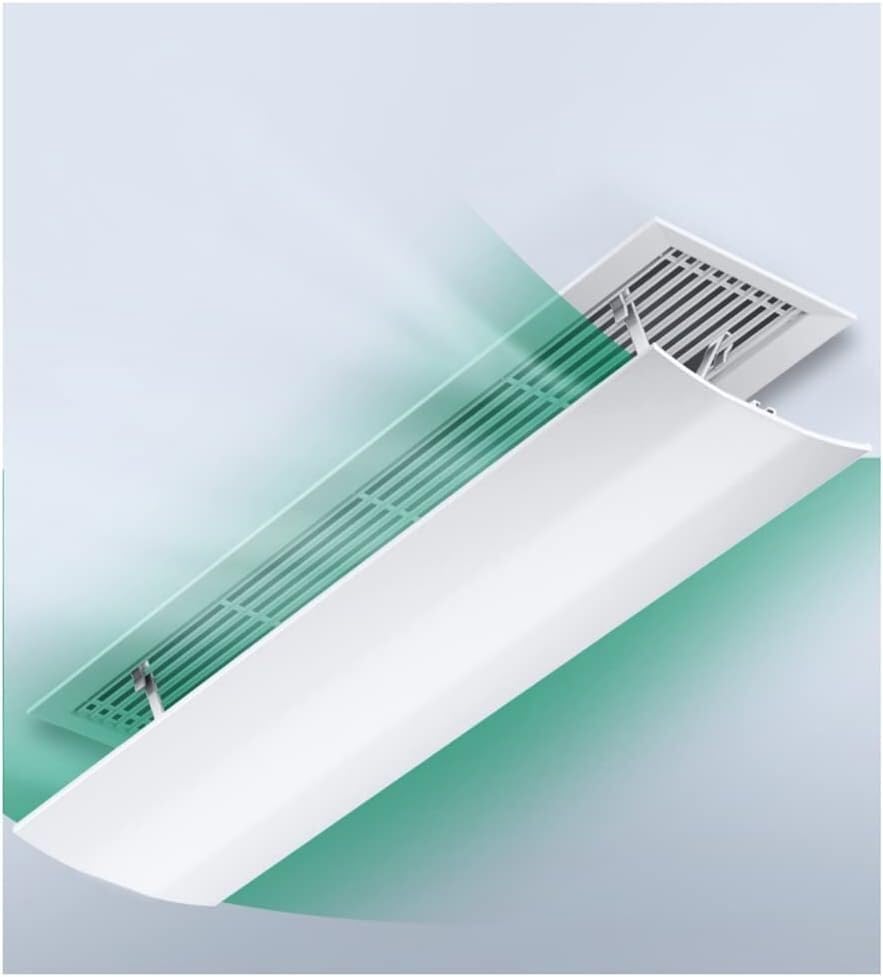 Déflecteur d'air central de climatisation au design haut de gamme