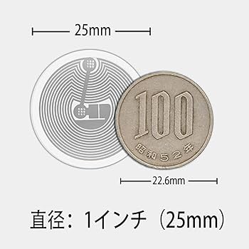 Amazon | TimesKey NTAG 216 NFCタグステッカー/ 25 mm（1インチ