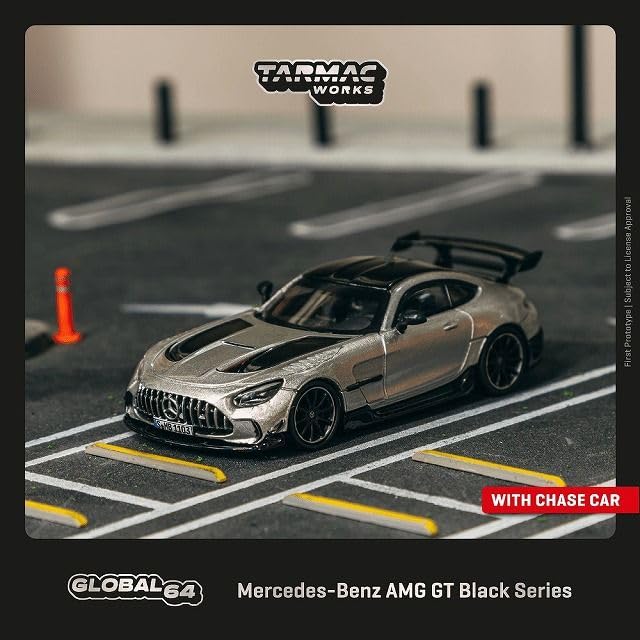 Amazon | Tarmac 1/64 メルセデスベンツ AMG GT ブラック