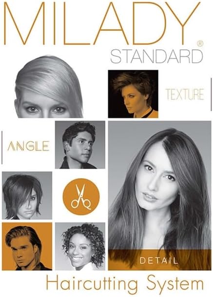 MILADY STANDARD HAIRCUTTING SYSTEM, SPIRAL BOUND VERSION, 1ST EDITION