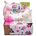 Kelzia Canastilla para Bebé Recién Nacido - Caja de Regalo de Bienvenida con Ropa de Algodón, Pañales y Toallitas Biodegradables, Peluche y Más - Vegano, Algodón Hipoalergénico - Unisex (BBOX5)