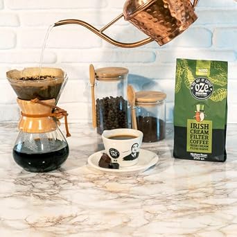 Ozeline Irish Cream Flavored Filter Coffee 250g – Irish Coffee Filter Coffee, Suitable for French Press, Intensive Creamy Aroma, Oze Coffee