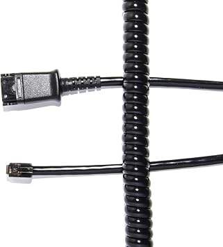 JPL BL-01+P Headset Cable with Poly Compatible QD U-10P Equivalent