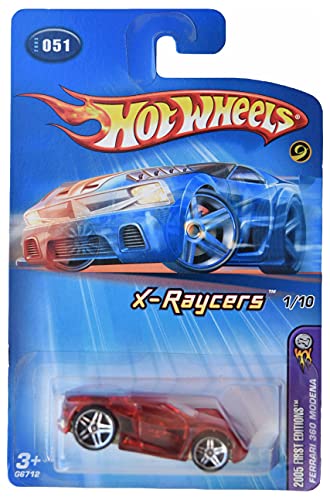 Hot Wheels Ferrari 360 Modena, [red] 2005 First Editions #51
