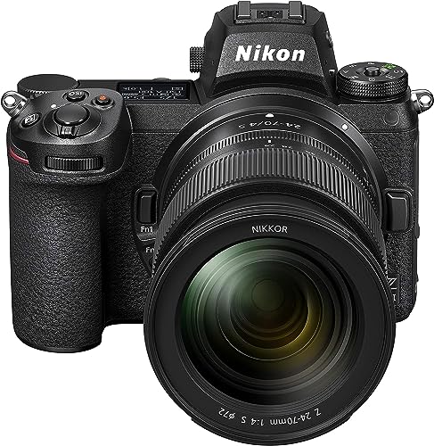 Image of Nikon Z 7II with Zoom Lens and FTZ II Adapter | Ultra-high Resolution Full-Frame mirrorless Stills /Video Camera with 24-70mm f /4 Lens and Adapter for Using Nikon DSLR Lenses | Nikon USA Model