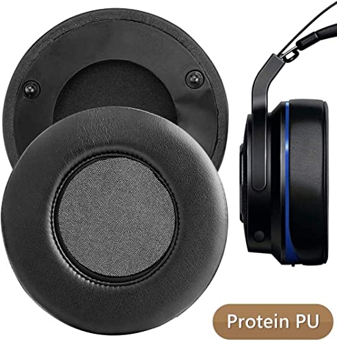 Repuestos Compatibles Almohadillas para Auriculares para Razer Thresher Ultimate Dolby 7.1 Surround Sound Gaming Headphones (Negro) miniatura 3