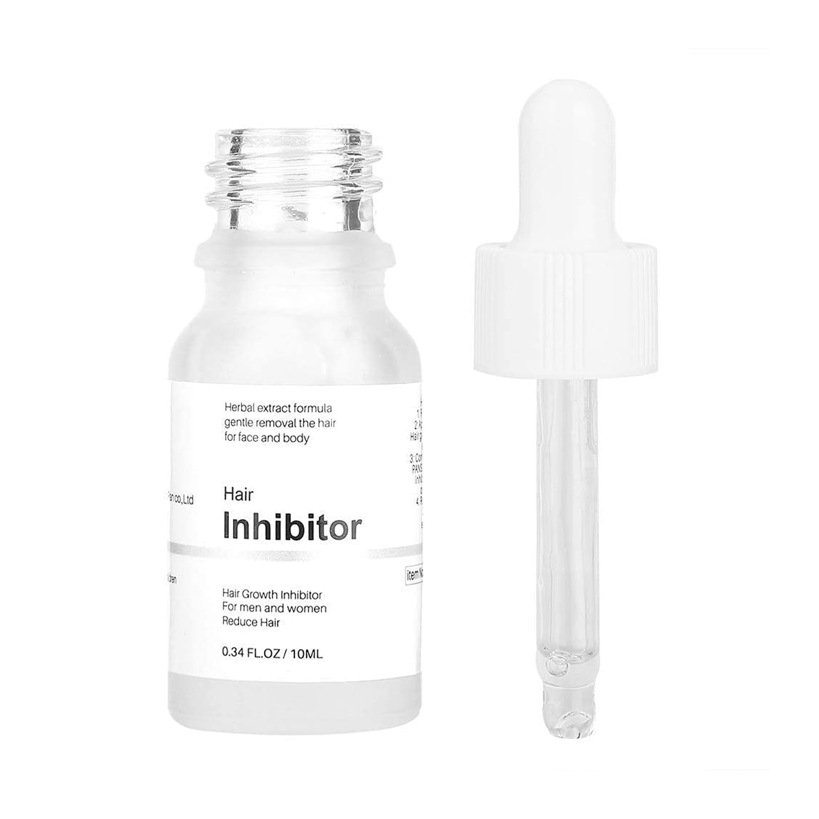 Mild Hair Growth Inhibitor for Face Get Rid of Chin Hair Hair Removal Serum for Arm Legs All