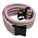 LAMBOX Walking Transfer Gait Belt 60 inch with Quick Release Buckle for Caregiver Therapist (Rainbow)