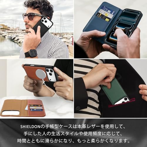 SHIELDON iPhone 17ProMax 対応 手帳型ケース の商品画像 8