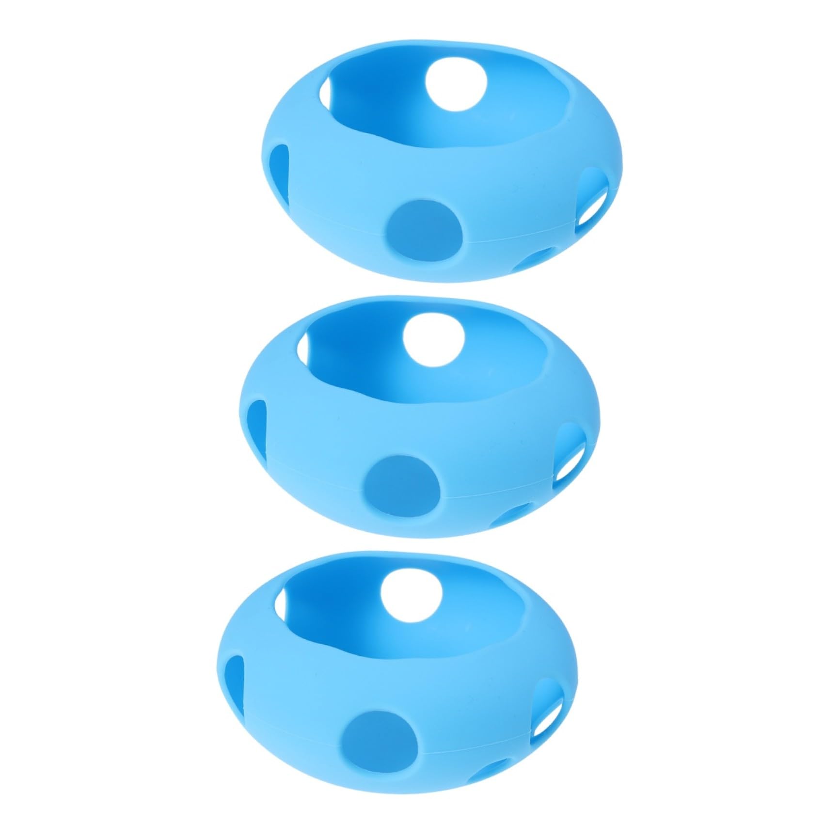 jojofuny 3pezzi Cover Silicone Antiscivolo Per Home Mini Protezione Leggera e Resistente Facile Da Installare Colore Blu Design Preciso Per Accesso Completo Ai Comandi