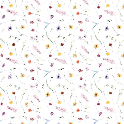 Image of LANE LINEN 400TC Morrison Bloom Super King Size Bedsheet with 4 Pillow Cases | 100% Cotton Digital Print Bedding Set (2.74 M x 2.74 M) | Modern Floral Pattern for Luxurious Comfort (Pink Floral)