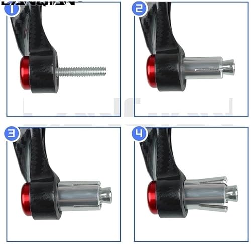 Miniatura 6 de Motocicleta Guardamanos, para Y&amaha Xmax 125 Xmax 300 Xmax 400 Xmax 125 300 400 2017 2018 Accesorios Motocicleta Freno Embrague Palancas Protector