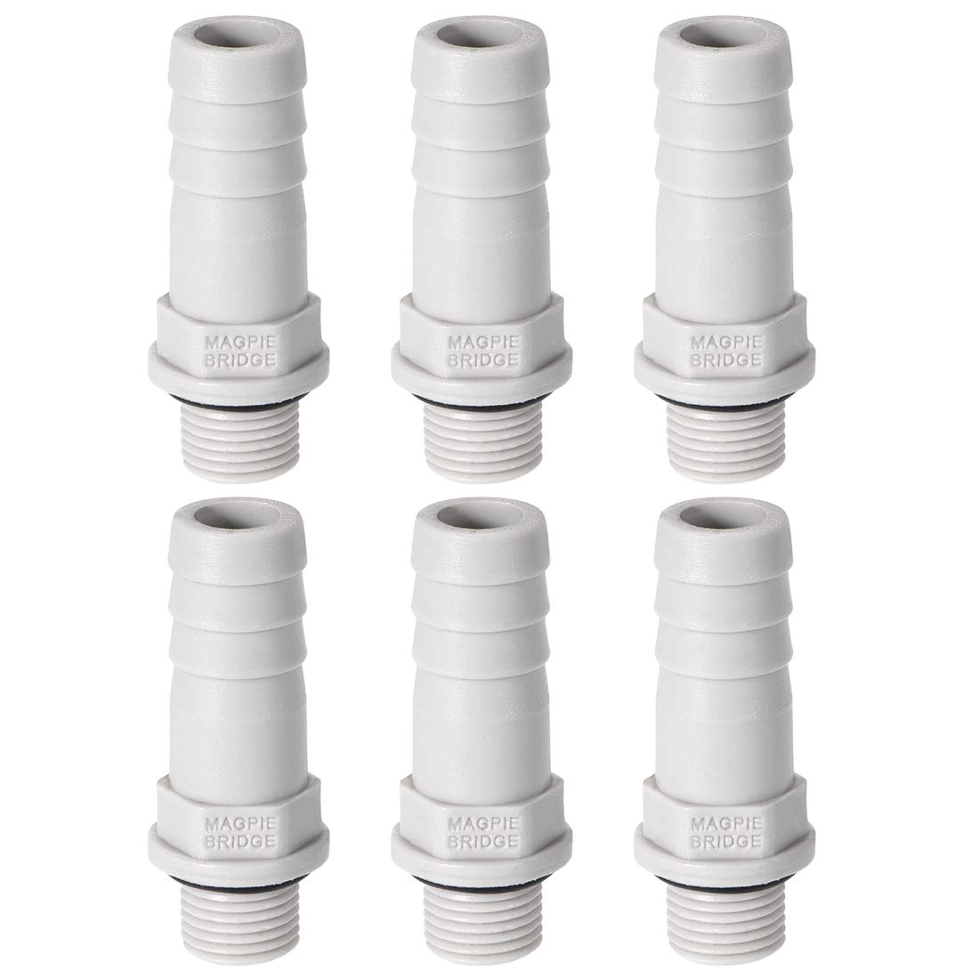Raccord en PVC pour tuyau d'arrosage 10 mm ou 25 mm uxcell contre les fuites