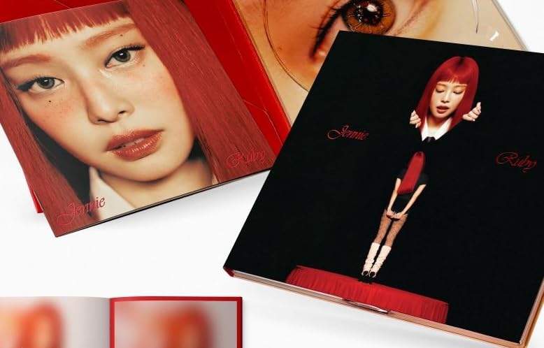JENNIE The 1st Studio Album [Ruby] Digipack ver. : Amazon.co.uk